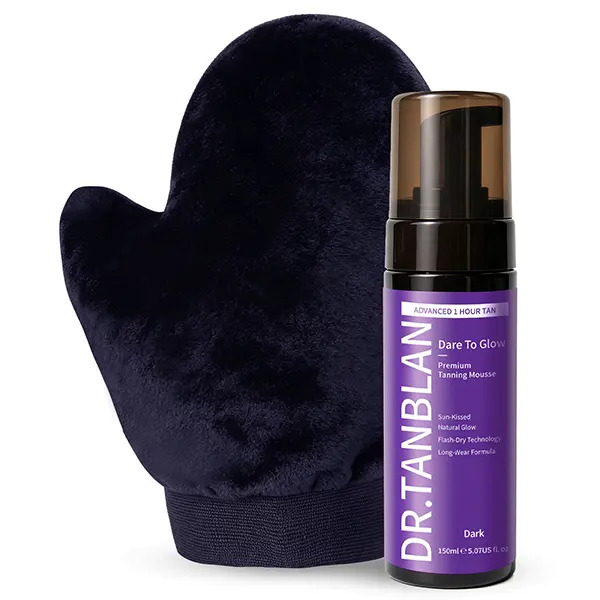 DR.TANBLAN Self Tanner Mousse, Natural Looking Sunless Tanning Foam, Streak-Free, Quick Dry, Long Lasting, No Orange Tone, Moisturizing Fake Tan for Body, 5.07 FL OZ