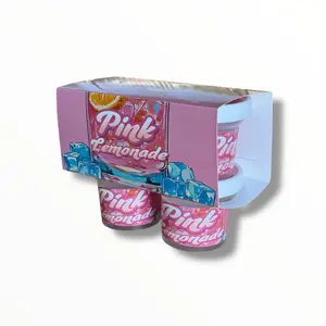 Pink Lemonade Ice Cream Jars