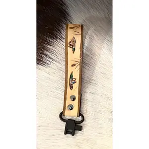 Handcrafted Leather Timber Loop for Duck Hunters with Tree Hook and Hardware Included.
