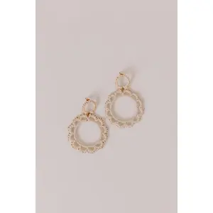 Caribbean Dreaming Earrings in Ivory