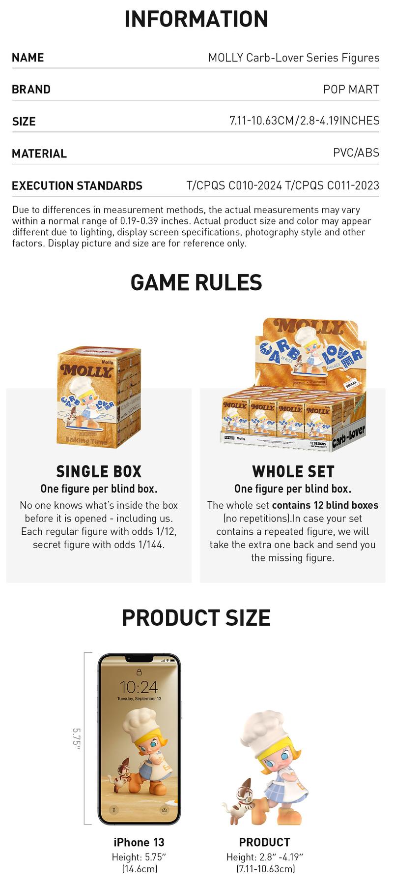 [Spanish]-MOLLY Carb Lover Series – Figuras en Caja Sorpresa