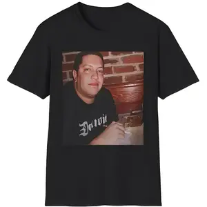 Impractical Jokers Punishment Face Sal Funny Fan T-Shirt Humor Graphic Tee for TV Show Lovers Casual Round Neck