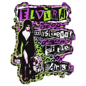 Elvira Punk Leo Sticker