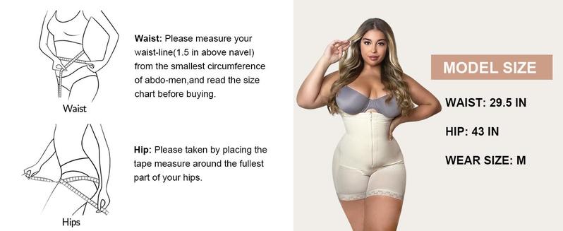 YIANNA Fajas Colombianas Shapewear for Women Tummy Control Shapewear Butt Lifter Bodysuit YIANNA Fajas Colombianas Shapewear for Women Tummy Control Shapewear Butt Lifter Bodysuit