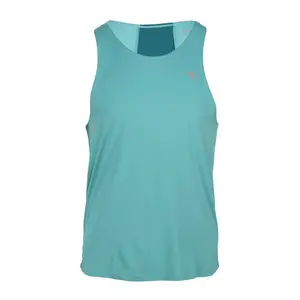 diadora Mens Super Light Crew Neck Athletic Tank  Casual - Blue