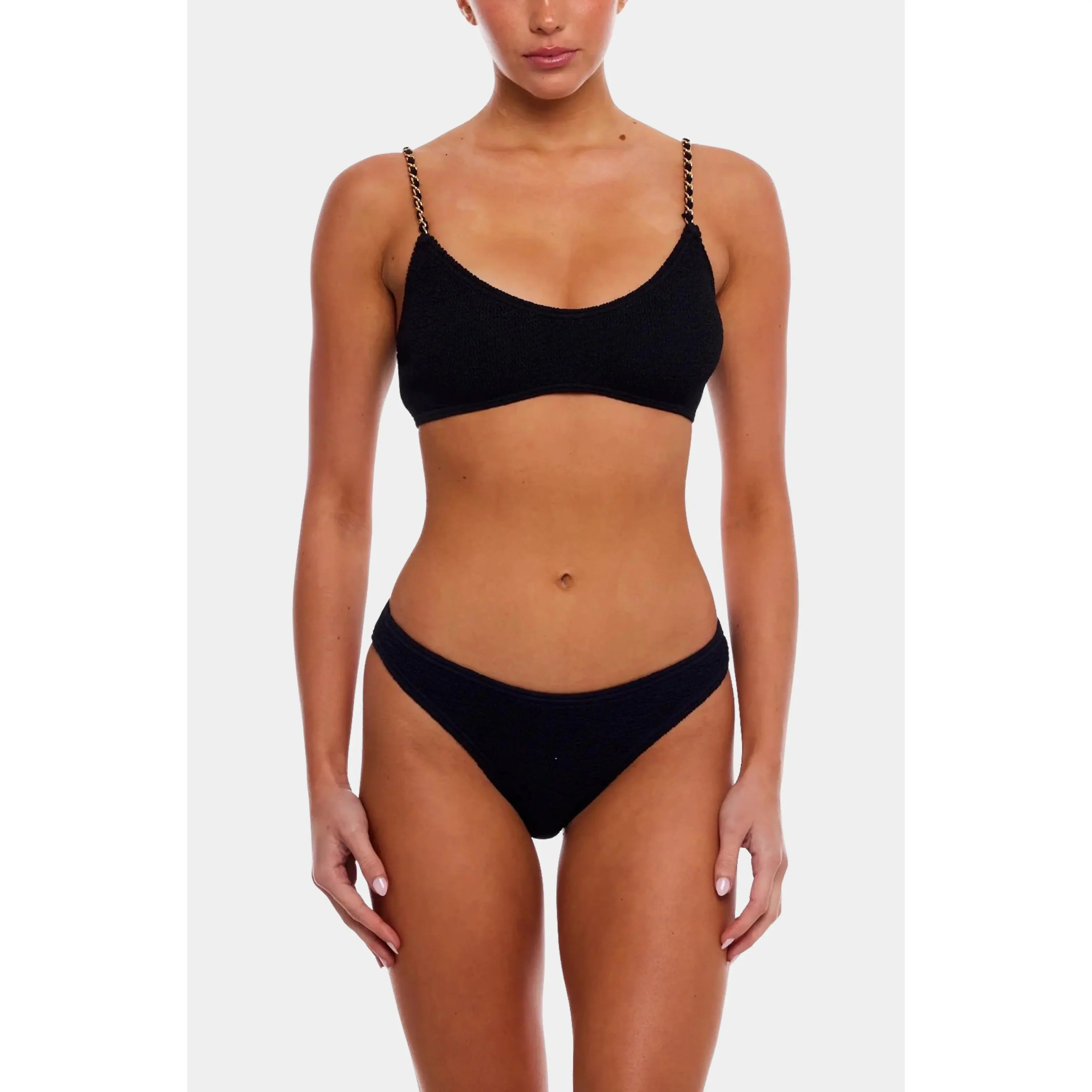 Bondi Gold Chain Bralette Bikini Top