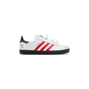 Adidas Women's White Hello Kitty x adidas Gazelle J Sneakers, IH9953 (No Box)
