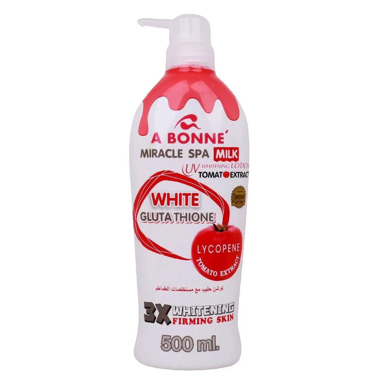 a bonne white glutathione lotion review A Bonne Miracle Spa Milk White Lotion with Tomato/Lycopene Extract 500ml