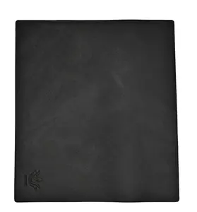 ROYAL Leather Mouse Pad Black Original Design High-Quality Leather for Precise Tracking Comfortable Fit Ideal for Office Accessories