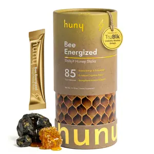 HUNY Bee Energized Shilajit Honey Sticks HUNY Bee Energized Shilajit Honey Sticks
