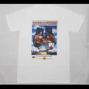 Thomas 'Hitman' Hearns Vs Sugar Ray Leonard fight T-shirt