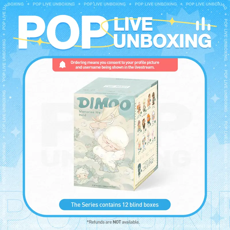 [POP NOW]DIMOO Memories We Hold Series Figures POP MART