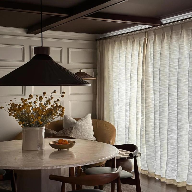 TWOPAGES Cloe Organic Cotton Curtain Fabric Swatch Booklet