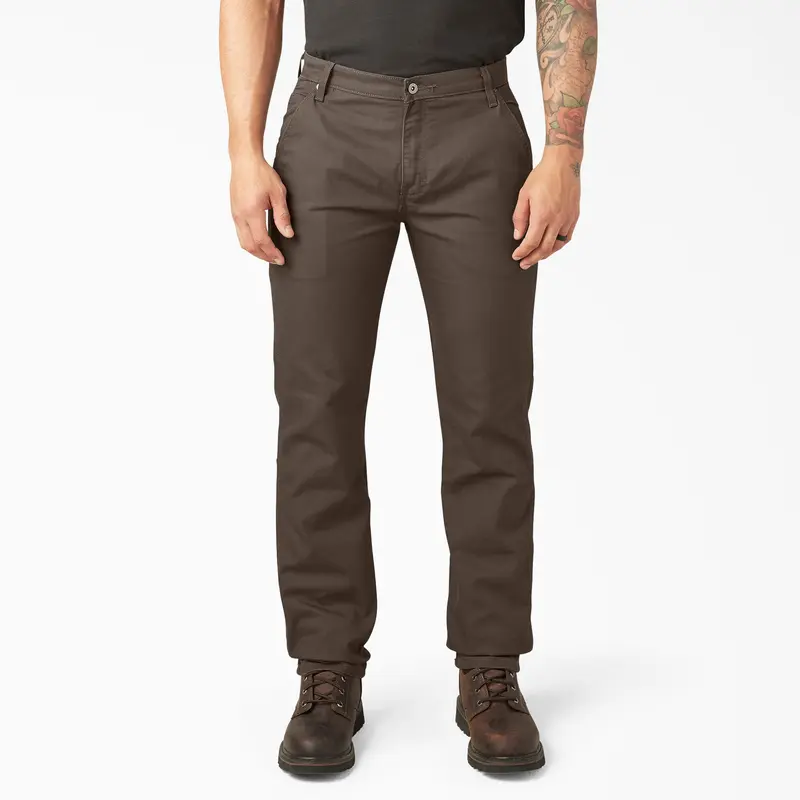 Dickies FLEX Regular Fit Duck Carpenter Pants,Utility Pockets,Workwear Streetwear Casual Carpenter Work Pants Casual Work Pant