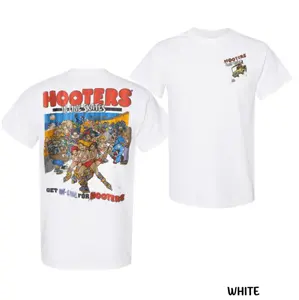 1998 Hooters Golf Club T-Shirt, Hooters 90s Golf 2SIDE T-Shirt, Top Cotton Menswear, Soft Cotton Blend, Gift For Him& Her