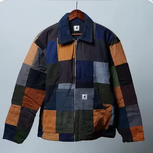 Upcycled Patchwork Jacket Size L