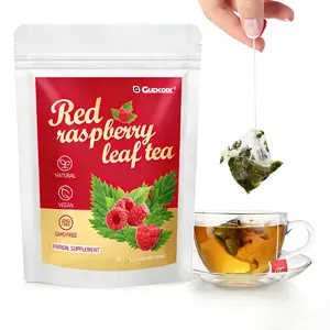 Organic Red Raspberry Leaf Tea - Herbal Supplement for Women's Wellness, Natural Vegan GMO Free, Hormone & Cycle Support