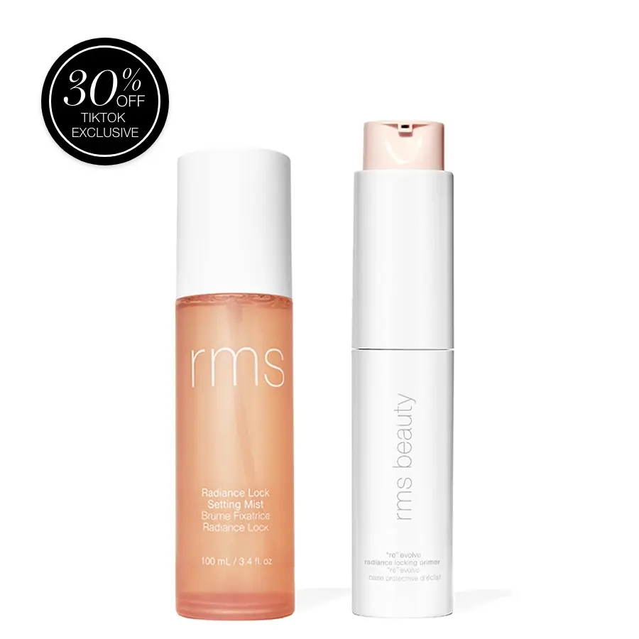 RMS Beauty Prep + Set Duo | ReEvolve Radiance Locking Primer & Radiance Lock Setting Mist