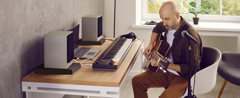 TONOR Isolation Pads for Speakers, Studio Monitor Acoustics Foam, High-Density Soundproofing Panels, Adjustable Angle, Prevents Vibrations, Pack of 2