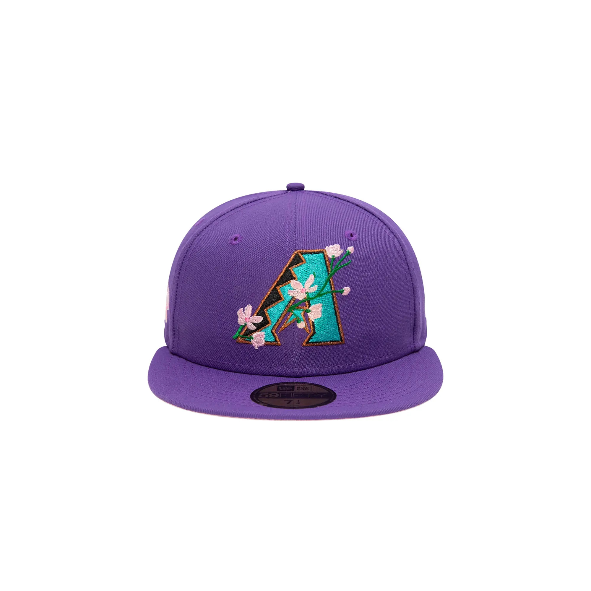 Arizona Diamondbacks Side Patch Bloom 59FIFTY Fitted Hat "Black" 60288165