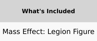Mass Effect: Legion Figure Mass Effect: Legion Figure