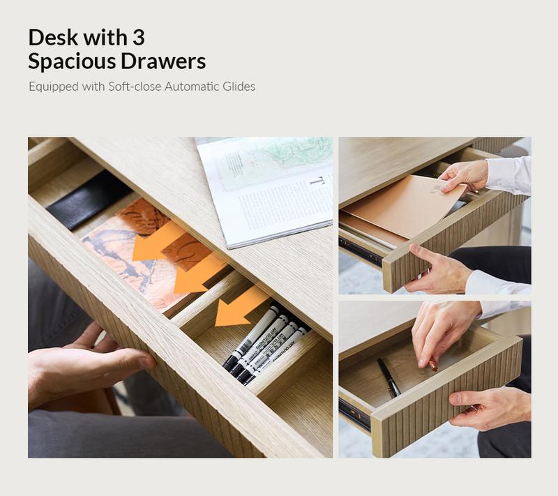 Hulala Baggio Modern Electric Height-Adjustable Standing Desk with Smooth Sit-to-Stand Transition, Concealed Storage, and Smooth-Gliding Drawers Hulala Baggio Modern Electric Height-Adjustable Standing Desk with Smooth Sit-to-Stand Transition, Concealed Storage, and Smooth-Gliding Drawers