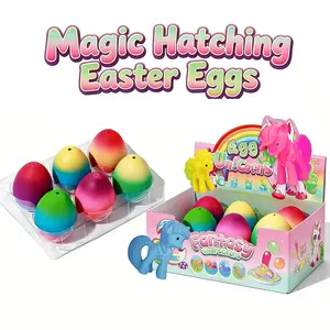 Easter Egg Hunt Surprise: Unicorn Hatching Eggs! These interactive toys grow 600% in water, offering engaging fun for kids. They're educational, perfect as fidget toys, and safe for children, a popular choice for Easter!