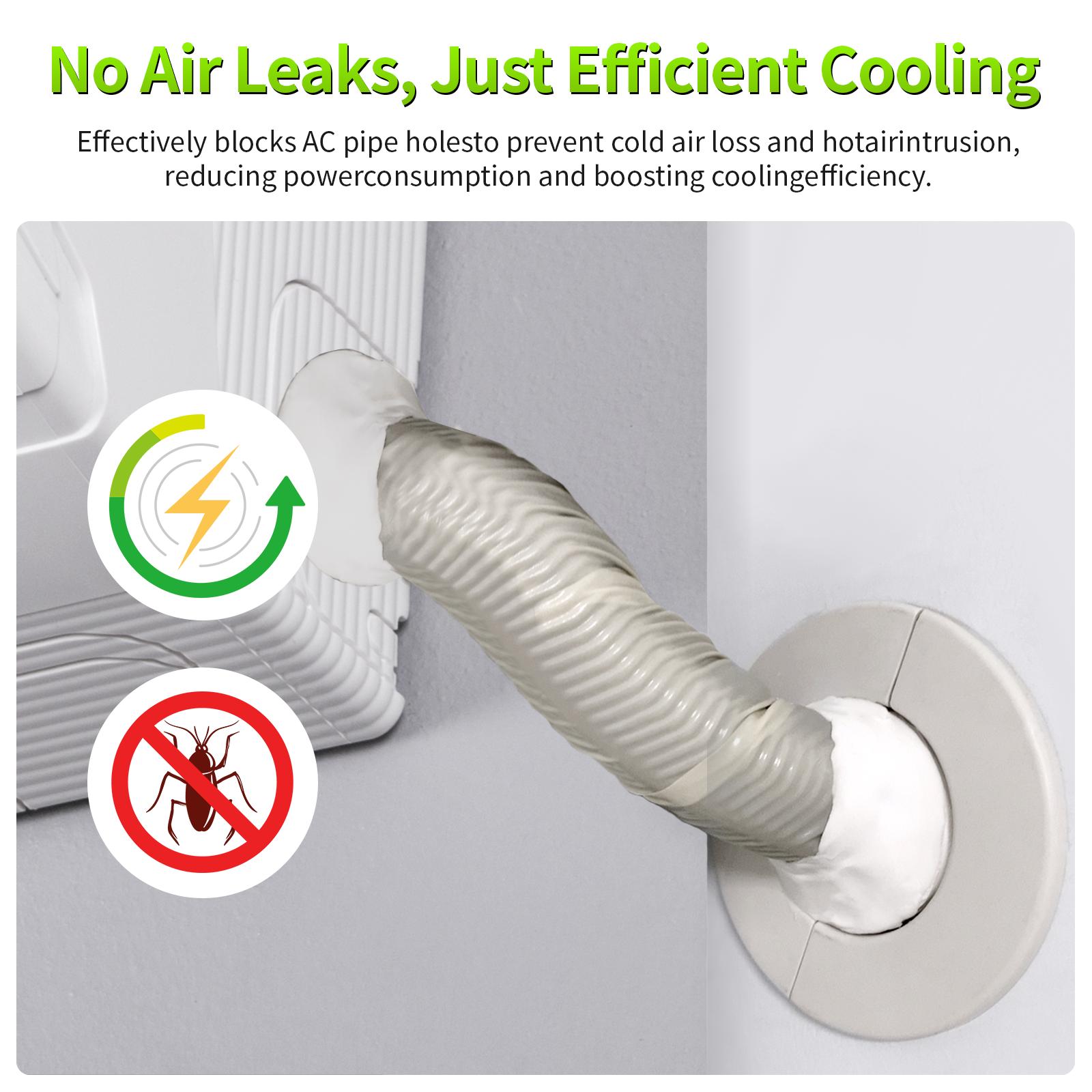 Waterproof Sealant Mastic Repair Wall Holes for Wall Hole , Drain Connection, Quick Mending Mud, Air Conditioning Hole Waterproof Seal Putty 5 Counts