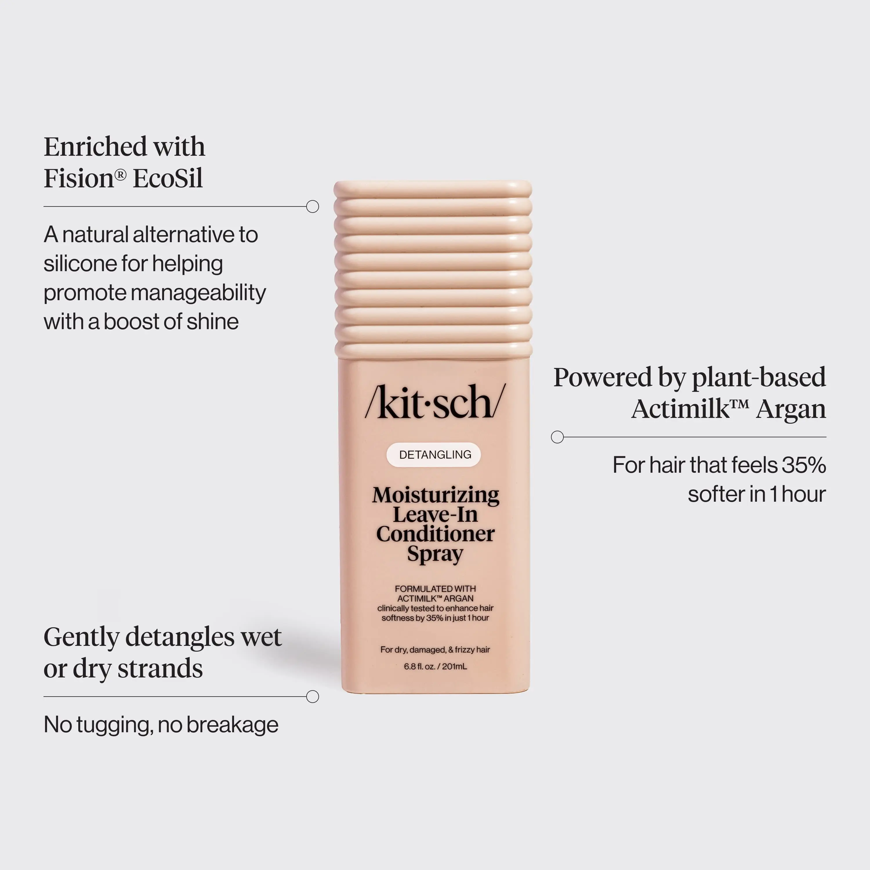 Moisturizing Argan Milk Leave-In Conditioner Spray Haircare Lightweight
