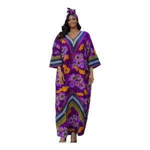 Crescenza Multicolor Ankara Dress Designed With Aso Oke