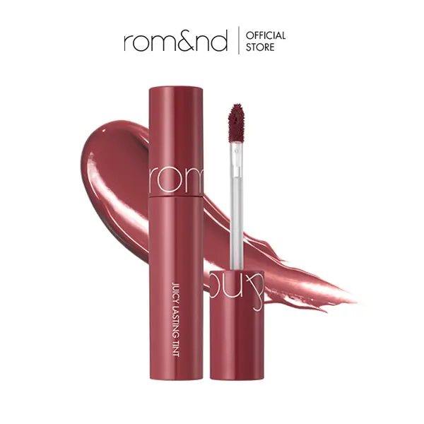 rom&nd Juicy Lasting Tint Cosmetic (5.5g) - Lip Oil Gloss, Juicy & Glossy Finish, Long-lasting, Moisturizing, Highly-Pigmented, Lip Care, Moisture Beauty Products for All Skin Types