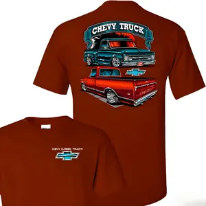 Chevy Truck TShirt, Classic Chevrolet Pickup Vintage Truck Graphic Print, Chevrolet Classic Truck Graphic Shirt, For Chevy Truck Owners & Classic Pickup Lovers, Perfect Gift For Truck Enthusiasts