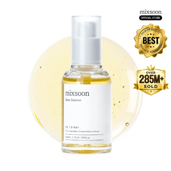[mixsoon Official] Bean Essence 50ml — Korean Skincare for Hydration & Refined Texture, Exfoliating & Hydrating Care