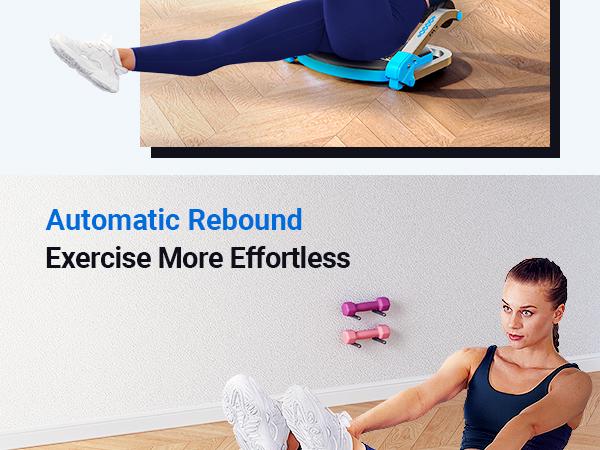 Merach Sit-Up Exercise Equipment, Ab Crunch Machine Roll-up Machine, Abdominal Workout Machine for Home Gym, Core Ab Exercise System Trainer Merach Sit-Up Exercise Equipment, Ab Crunch Machine Roll-up Machine, Abdominal Workout Machine for Home Gym, Core Ab Exercise System Trainer