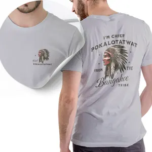 I’M CHIEF POKALOTATWAT FROM THE BANGAHOE TRIBE – Funny Unisex Cotton T-Shirt