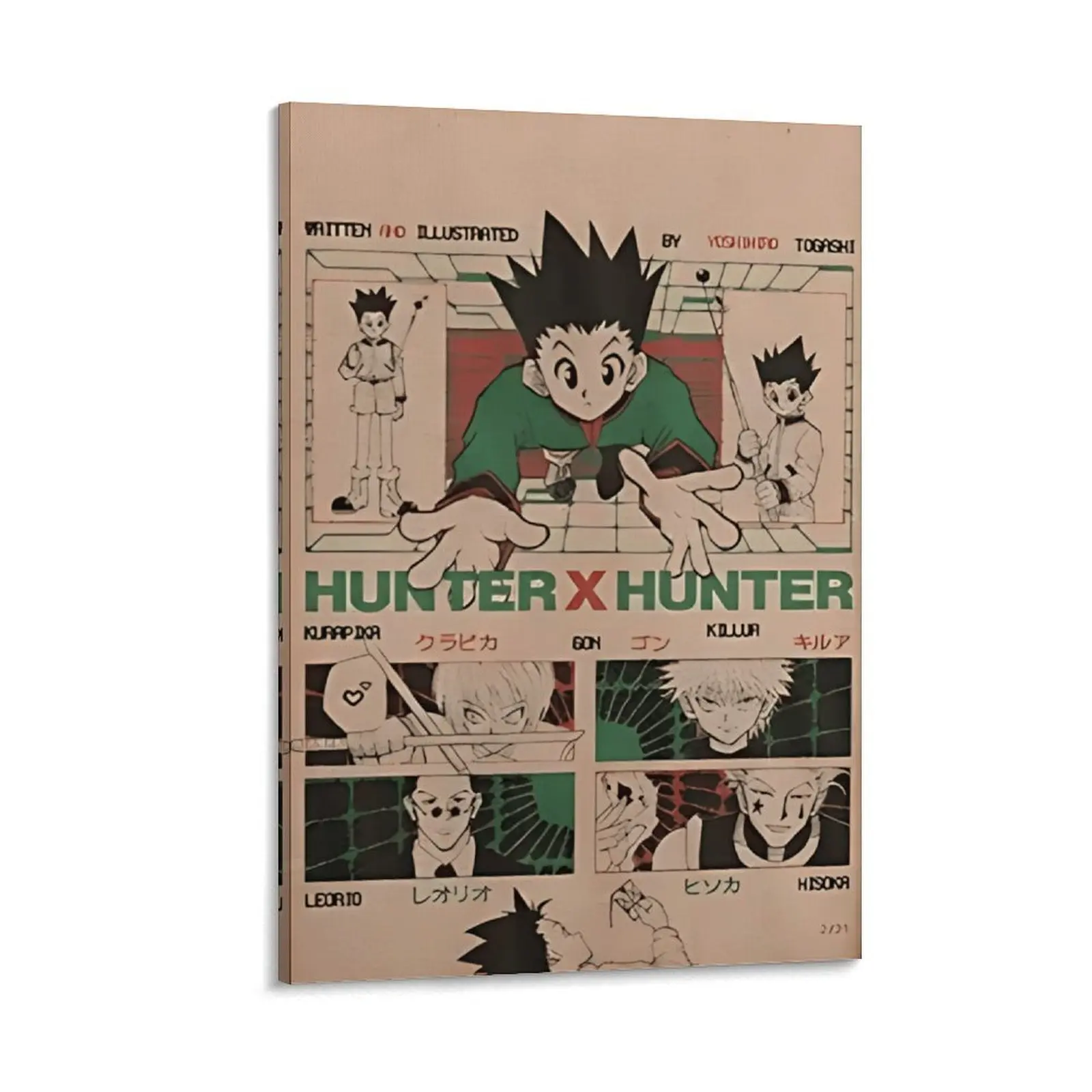 Hunter x Hunter Anime Poster  Demon Slayer Anime Wall Decor, Iconic Anime Gift For Anime Lovers, Fans Anime Gift Wall Decor, Room Decor For Gamer, Manga Japanese