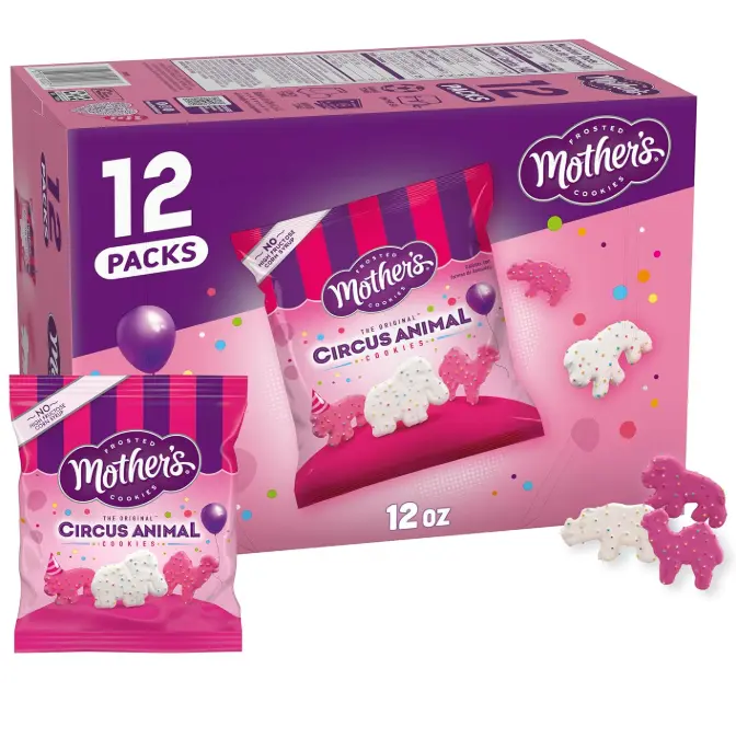 Mother’s Cookies, Original Circus Animal, 12 oz Caddy (12 Count)