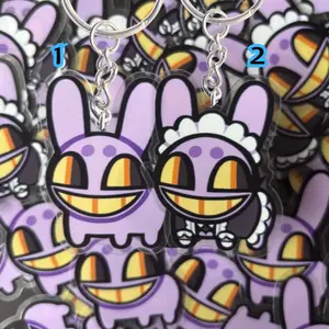 Jax maid Bunny acrylic Keychain The Amazing Digital Circus (TADC)