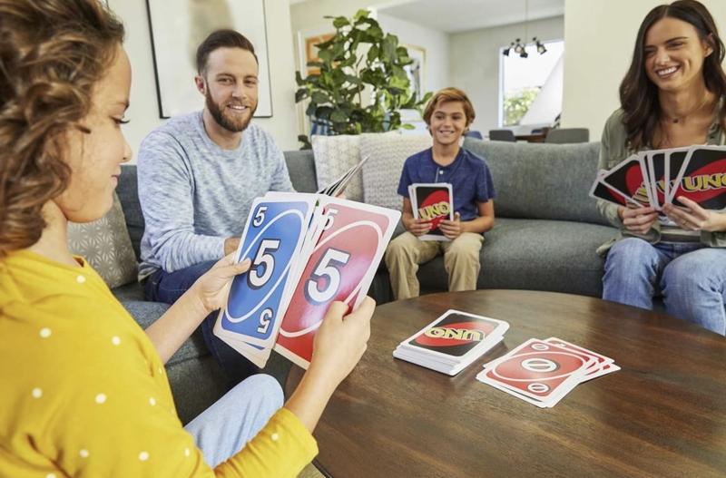 GIANT UNO Card Game Giant Card Playing Game Giant UNO Official Card Game for Kids, Adults & Family Night, Oversized Cards & Customizable Wild Cards for 2-10 Players card games card game GIANT UNO Card Game Giant Card Playing Game Giant UNO Official Card Game for Kids, Adults & Family Night, Oversized Cards & Customizable Wild Cards for 2-10 Players card games card game