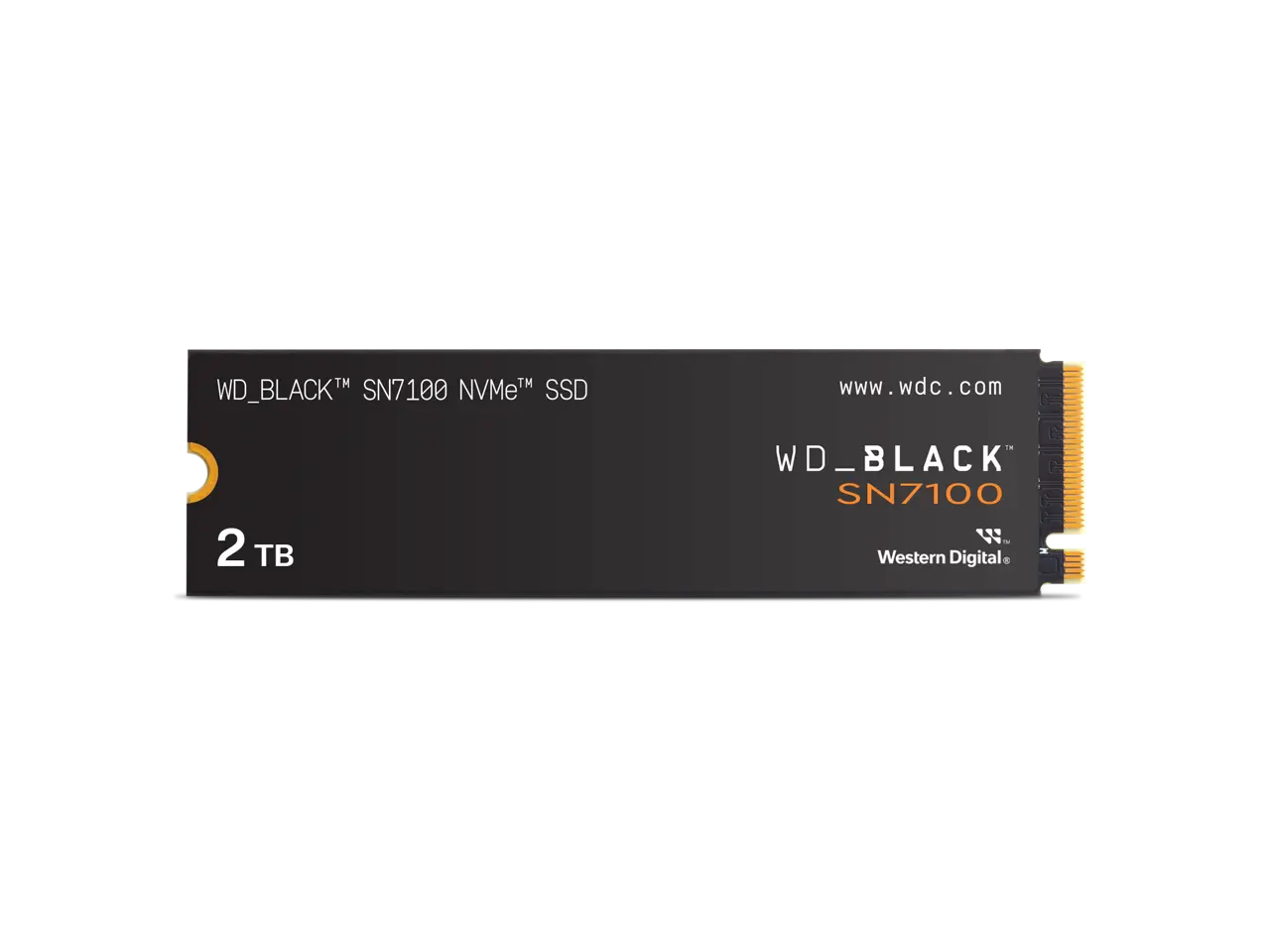 WD_BLACK SN7100 M.2 2280 2TB PCI-Express 4.0 x4 TLC 3D NAND Internal Solid State Drive (SSD) WDS200T4X0E
