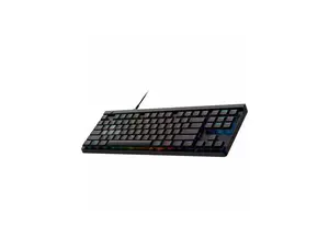 Logitech G515 Rapid TKL Low-Profile Wired Gaming Keyboard, Fully Customizable PC Gaming Keyboard with Analog Low-Profile Switches, Rapid Trigger, Ultra-Slim, for USB-A Port - Black