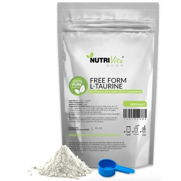 5.5lb (2500g) NEW 100% PURE L-TAURINE AMINO ACID USP GRADE MUSCLE ENERGY