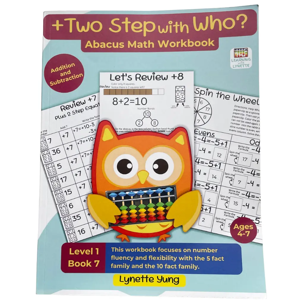 Plus 2-Step With Who Abacus Math Workbook