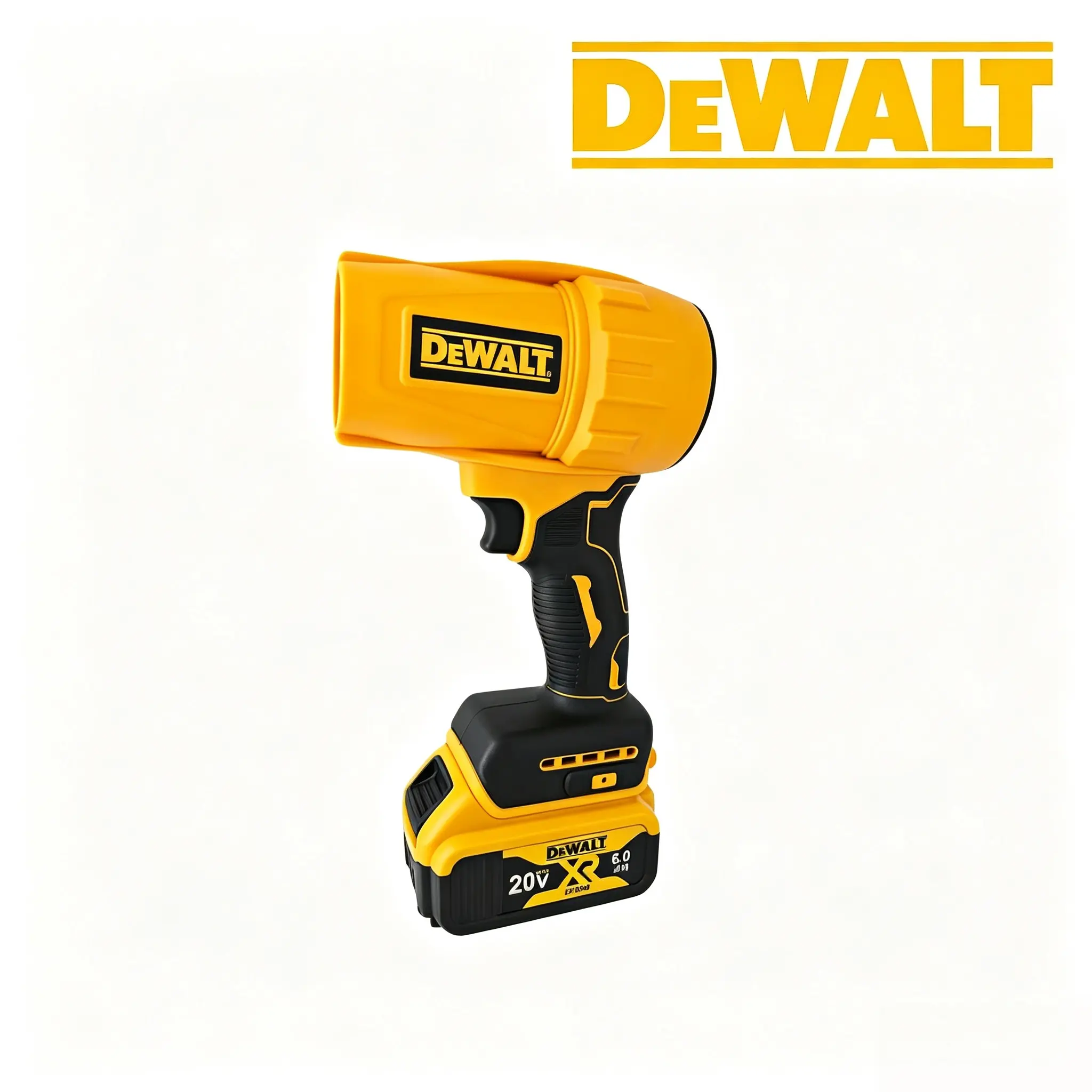 Dewalt Brushless Cordless Handheld Blower, Lightweight Jobsite Power Tool with Trigger Lock, Concentrator Nozzle for Debris Cleaning, Outdoor Maintenance
