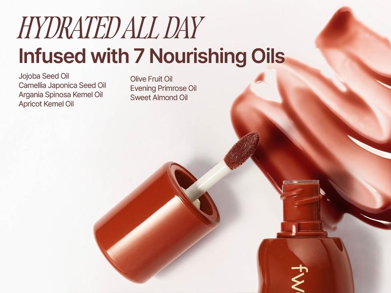 [TikTok Shop Exclusive] fwee Voluming Gloss Cola Duo — Cherry Cola & Dirty Cola (30% / 70% Pigment Options) | Hydrating, Non-sticky, Line Smoothing | Stocking stuffers, Gift