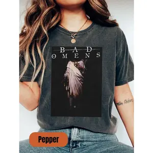 Bad Omens Do You Feel Love US Tour 2026 Ghost T-Shirt  Bad Omens Concert Tour Dates Sweatshirt  Gothic Rock Band Hoodie