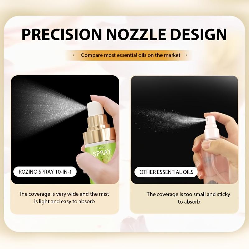 Rozino 10-in-1 Keratin Hair Care Spray with Plant Keratin for Smooth & Glossy Hair Health 100g