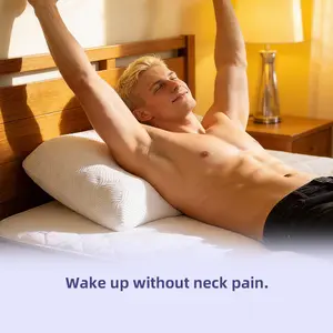 Premium High-Profile Side Sleeper Pillow for Broad Shoulders – Extra Neck & Shoulder Support, Proper Alignment, Works for Side, Back & Stomach Sleepers, All-Night Comfort, Wake Up Refreshed