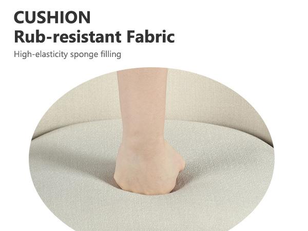 【Christmas Sale】Homy Casa Bar Stools Set of 2, 26" Swivel Counter Height Modern Upholstery Barstools for Kitchen Dining Home Minimalist Ergonomic Durable Design Sturdy Polyester Furniture Seater