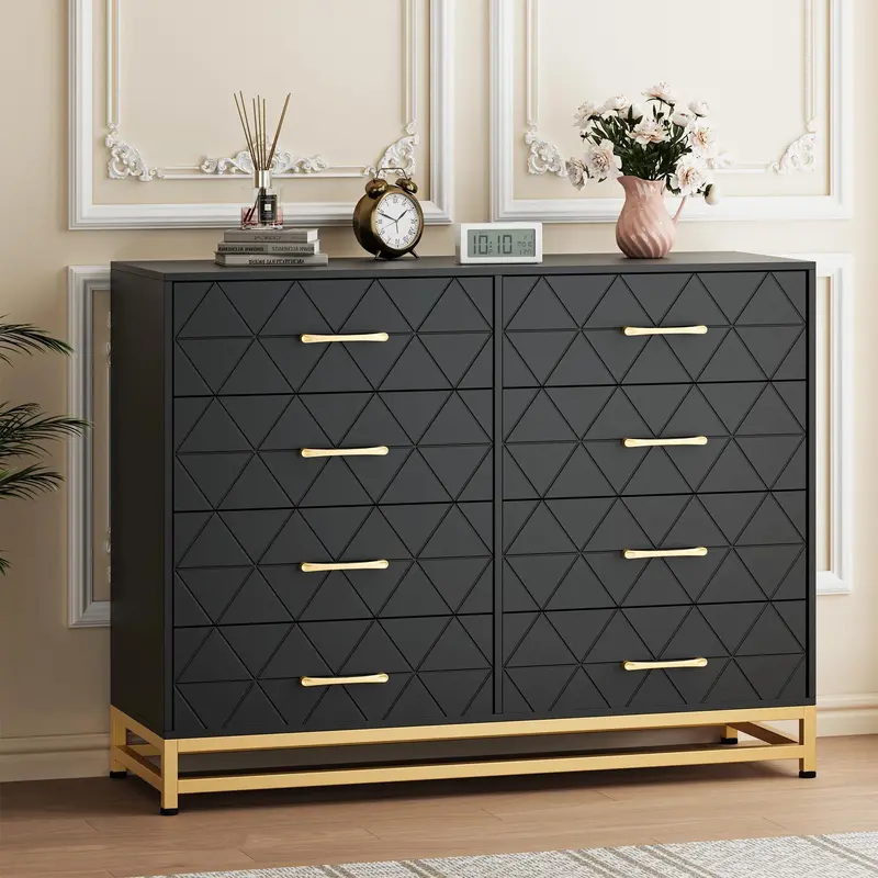 8 drawer dresser long - TikTok Shop